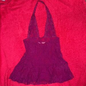 Victorias secret lace halter top/dress